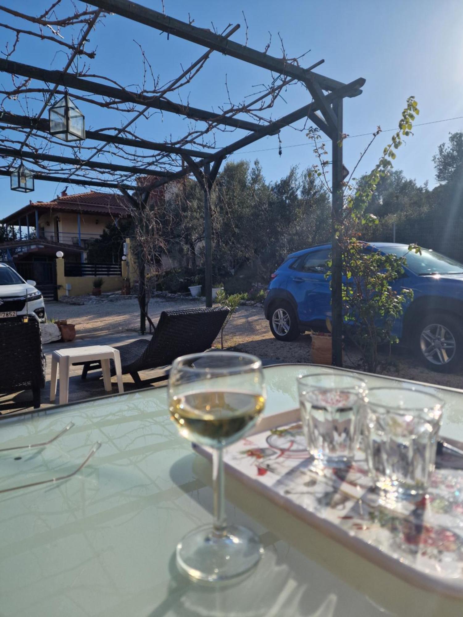 Grieks Vakantiehuis To Kalokairi Kougaíika Buitenkant foto